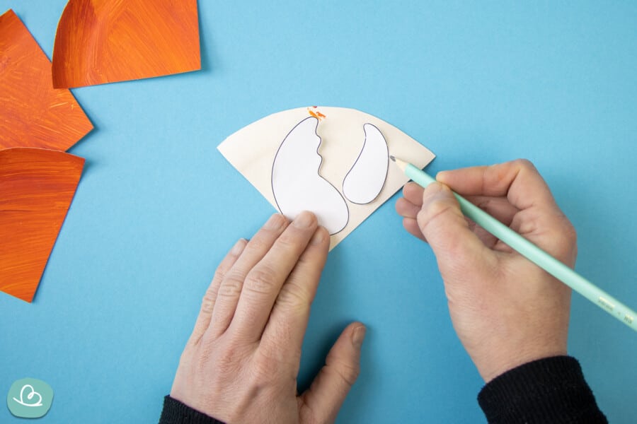 Krebs basteln | Anleitung mit Vorlage - Wunderbunt.de