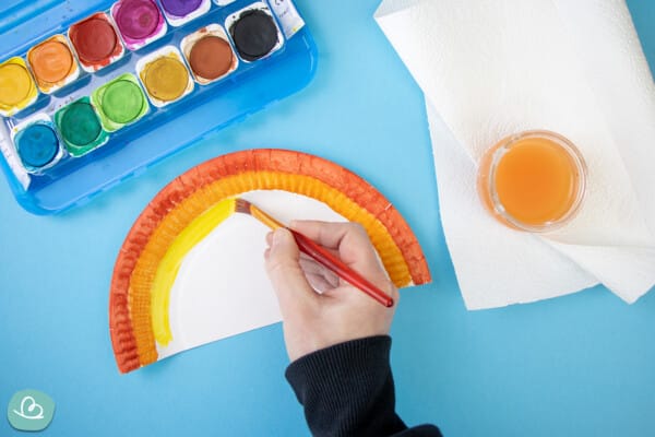  Regenbogen basteln 