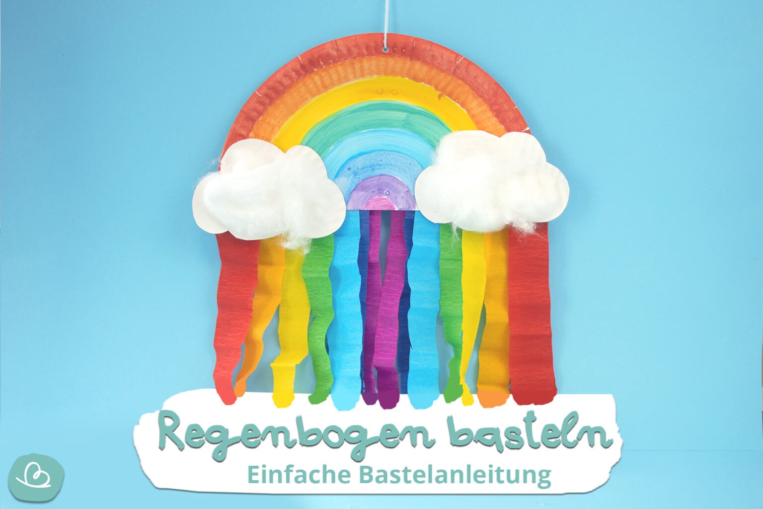 Der Regenbogen Der Seine Farben Wechseln Wollte Regenbogen basteln | einfache Anleitung - Wunderbunt.de