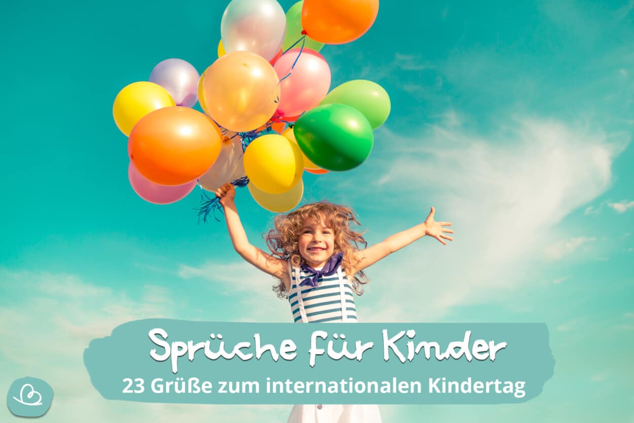 Schöne Sprüche für Kinder 23 Grüße zum Kindertag Wunderbunt.de