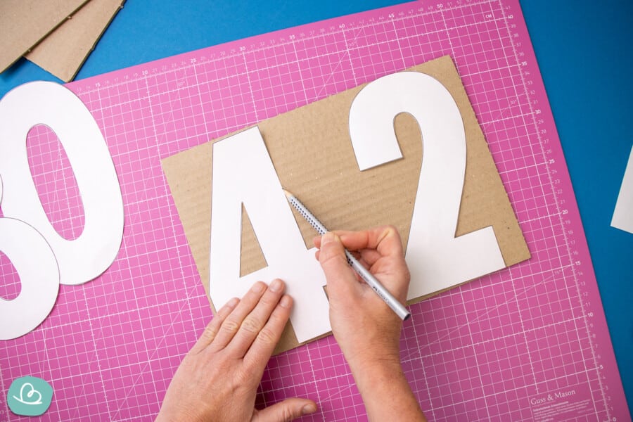 Zahlen Vorlagen | Zahlen 1-10 zum Ausdrucken - Wunderbunt.de