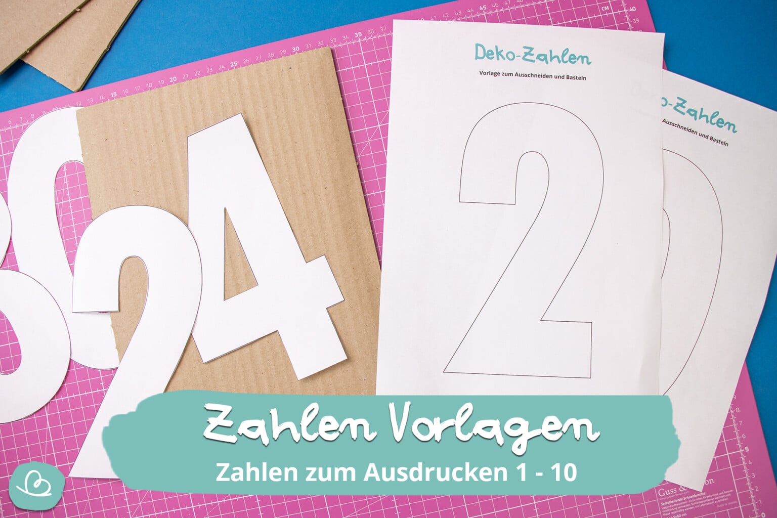  Zahlen Vorlagen Zum Ausdrucken 