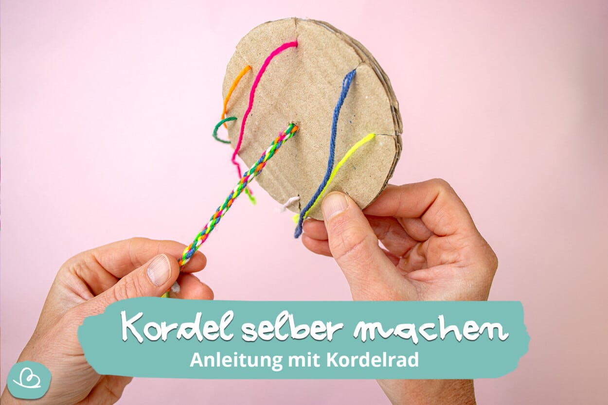 Kordel selber machen mit Kordelrad