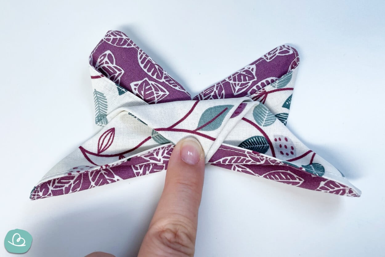 Origami Schmetterling falten