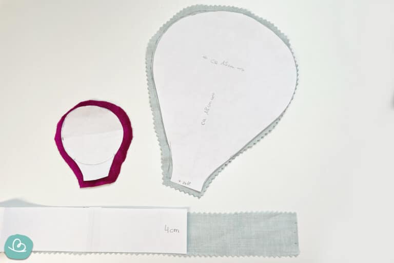 PATIKIL Chiffonblumen Set - 30 Stück Stoffblumen Mit Strass & Perlen