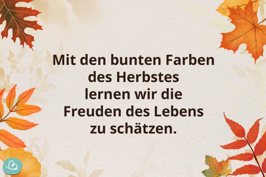 Schön Herbst Sprüche