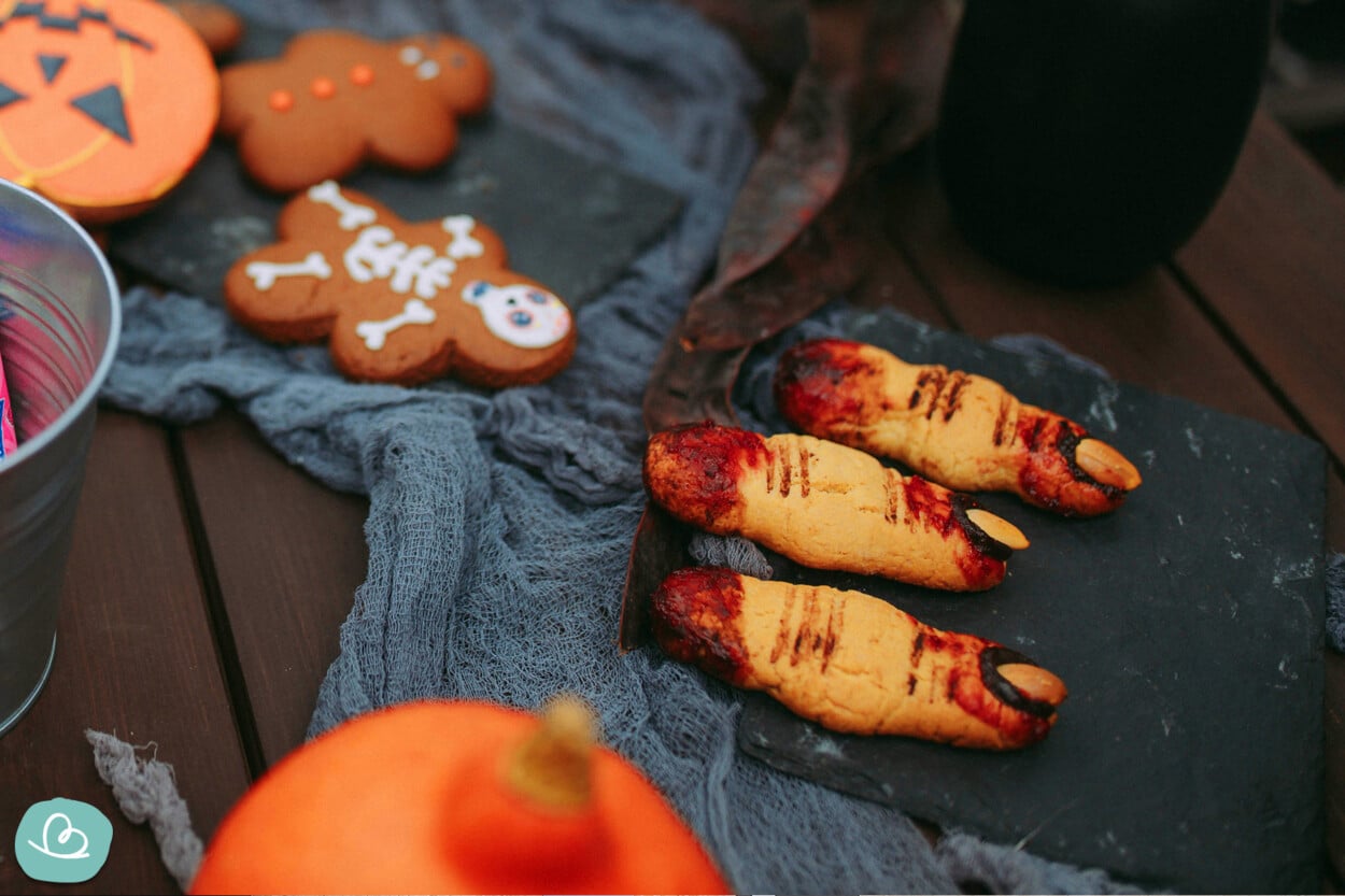 Halloween Finger Kekse