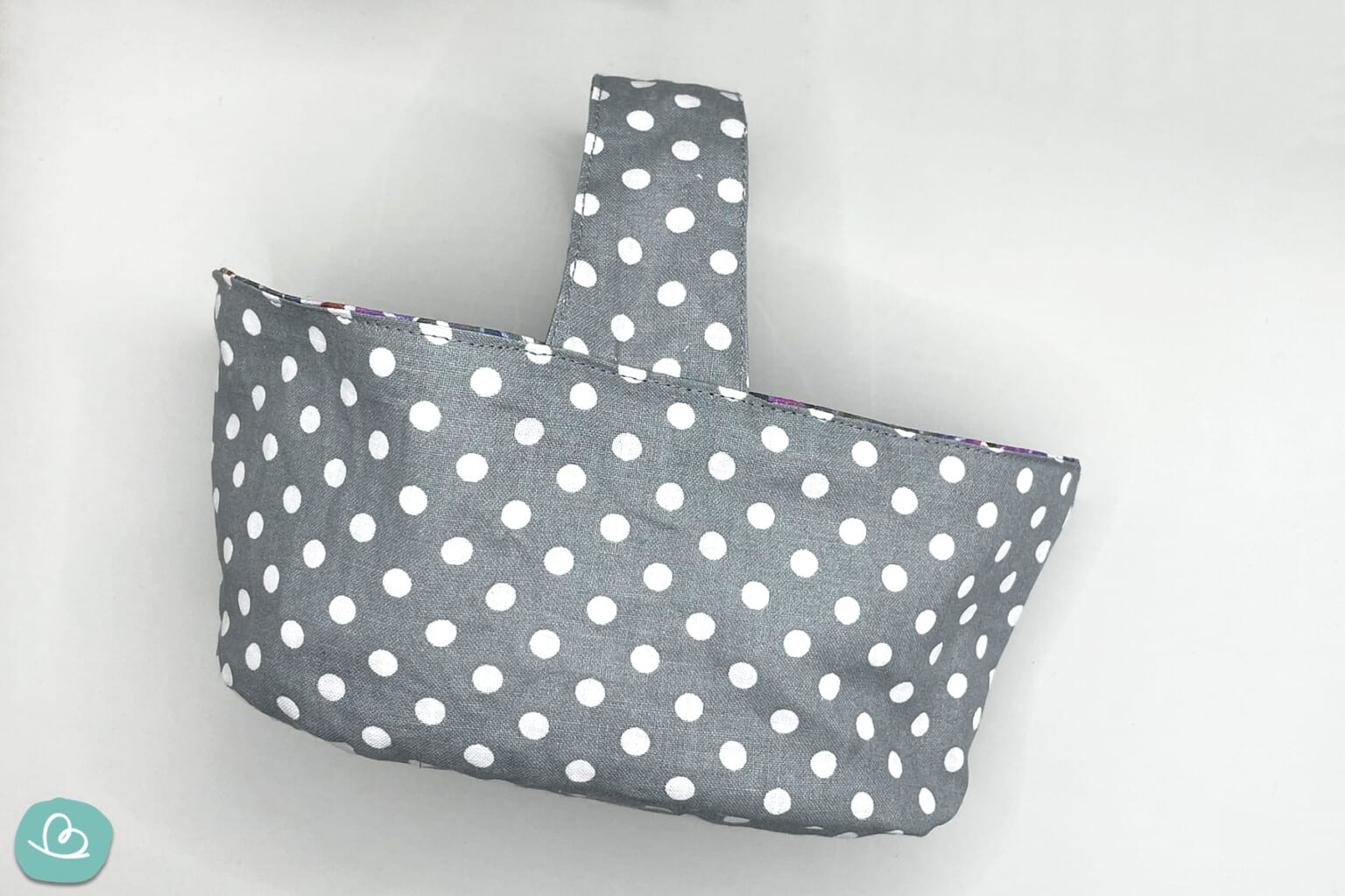 Osterkorb nähen | Anleitung für ein Körbchen mit Henkel - Wunderbunt.de