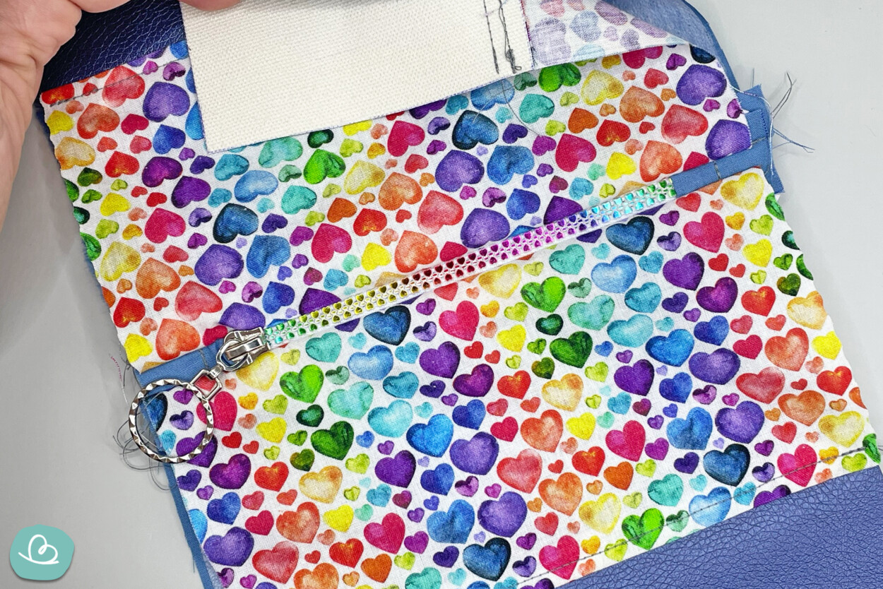 Kulturbeutel nähen | Anleitung für eine Kulturtasche - Wunderbunt.de