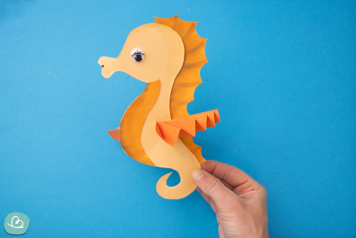  Seepferdchen basteln 