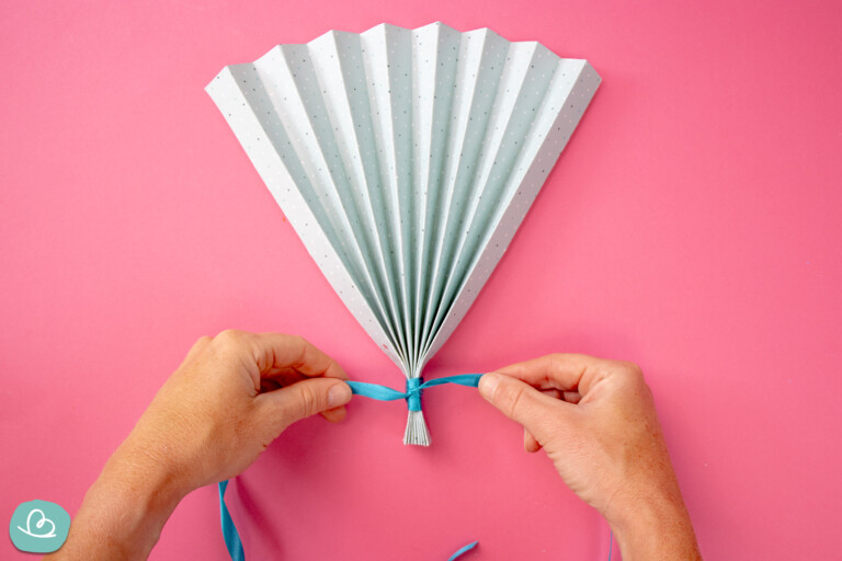 Papierf cher Falten DIY Anleitung F r Ein F cher Aus Papier 