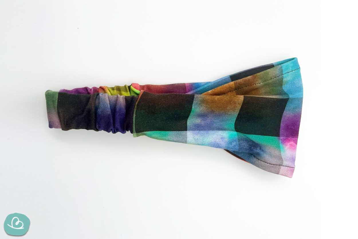 KICOFIT Mausohren Haarband – Pailletten Stirnband Für Damen & Mädchen (Violette Sonne)
