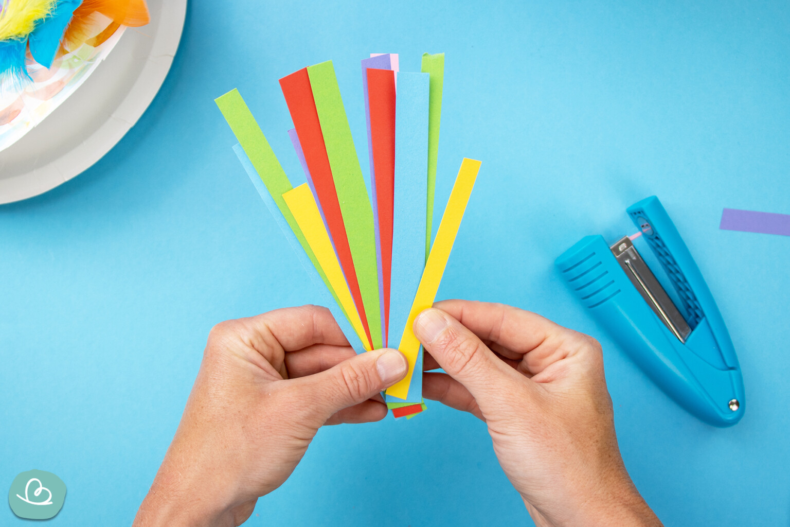  Vogel basteln im Kindergarten 