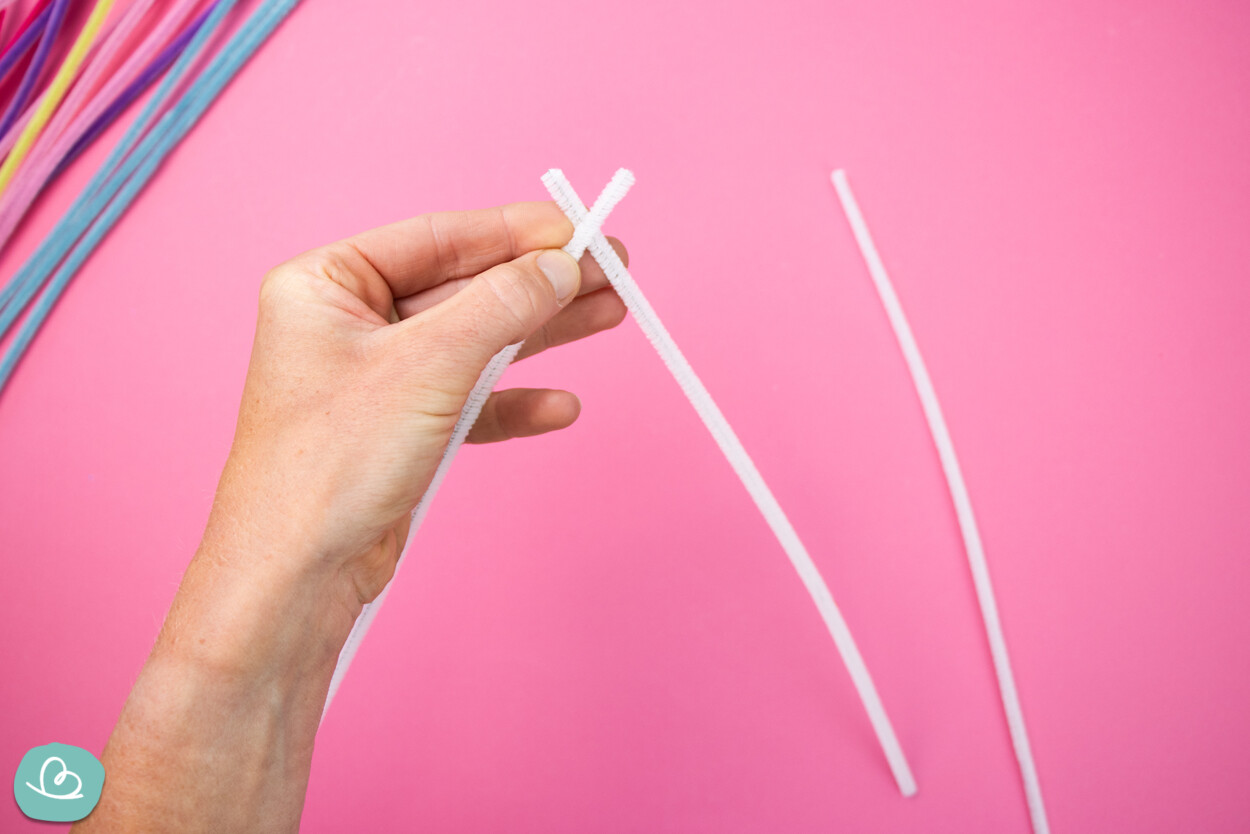 400 Stück Pfeifenreiniger Blumen Set - DIY Bastelset Mit Stielen & Zubehör In 5 Farben