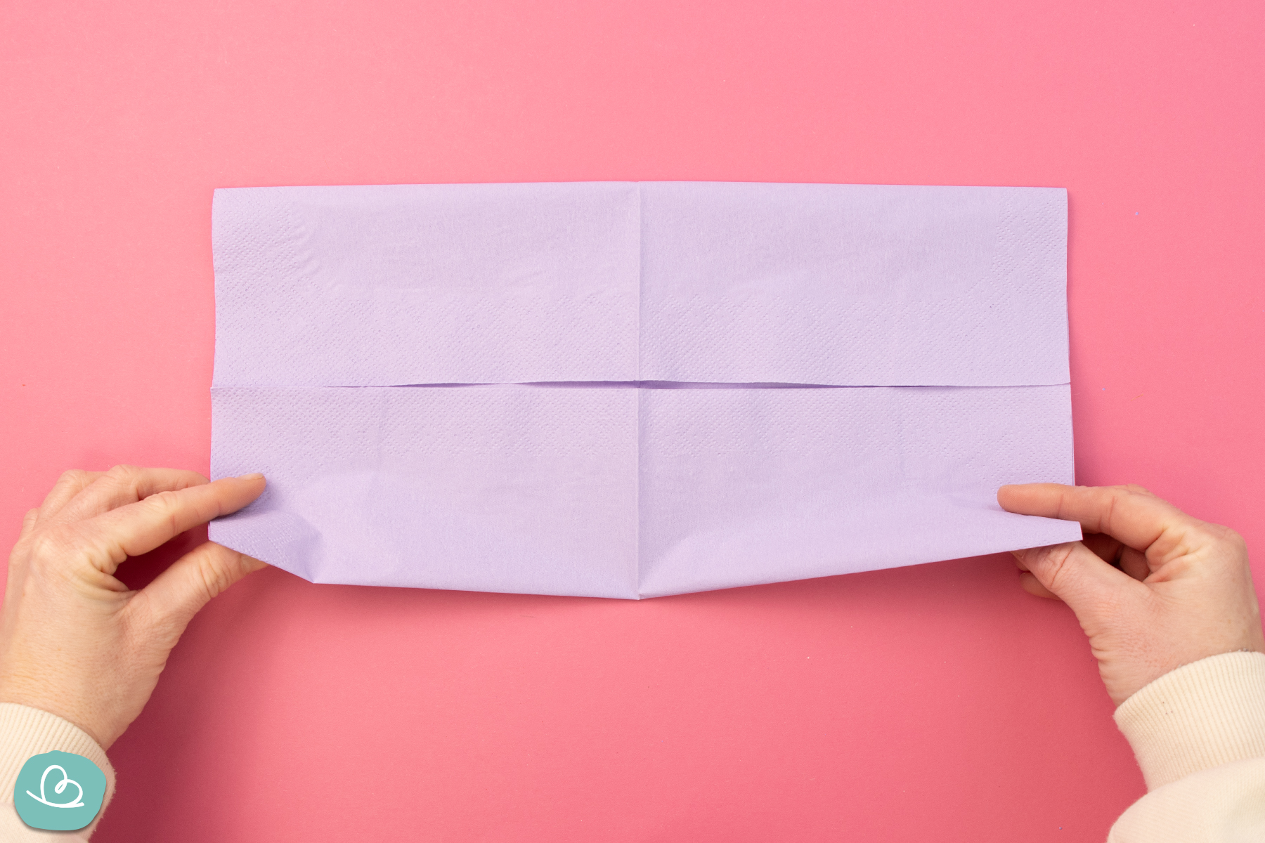 Papierservietten falten