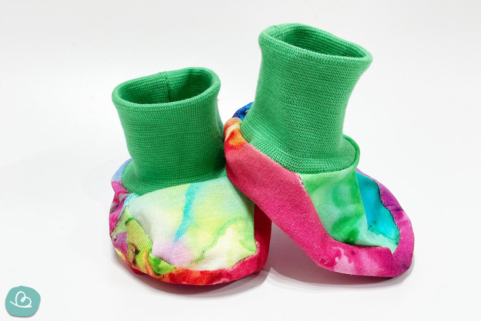 Babyschuhe N hen Anleitung Mit Schnittmuster Wunderbunt de Babyschuhe N hen Anleitung Mit Schnittmuster Wunderbunt de