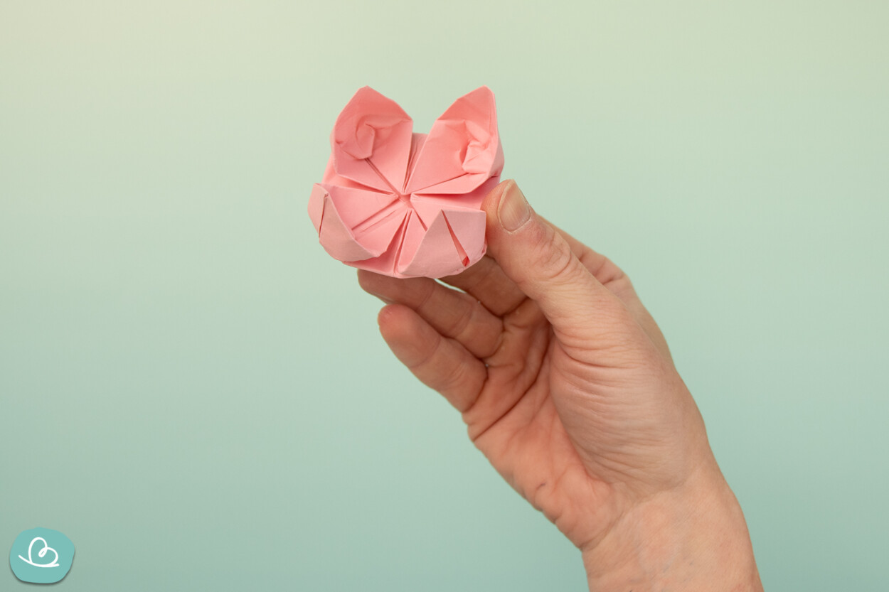 Origami Lotusblüte