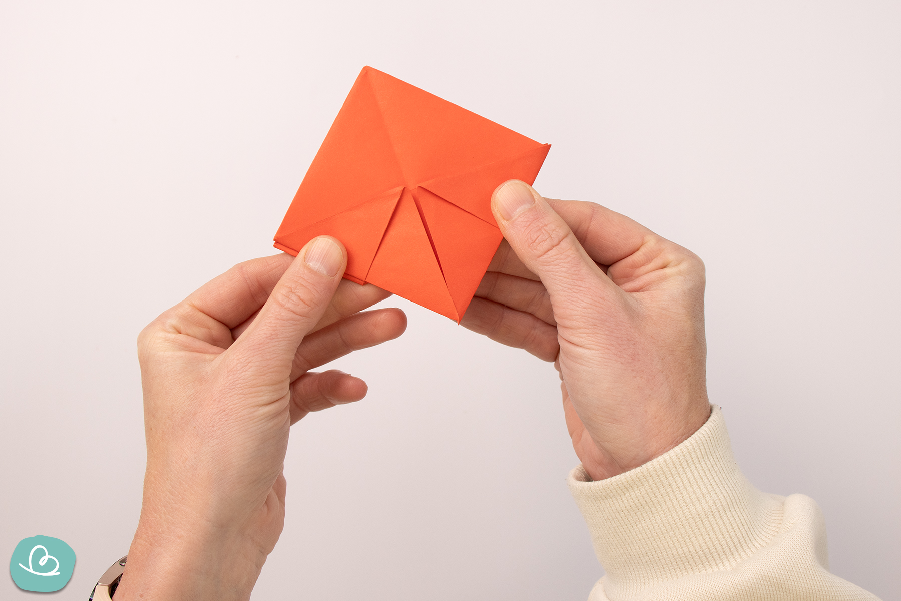 Origami Papier Faltanleitung