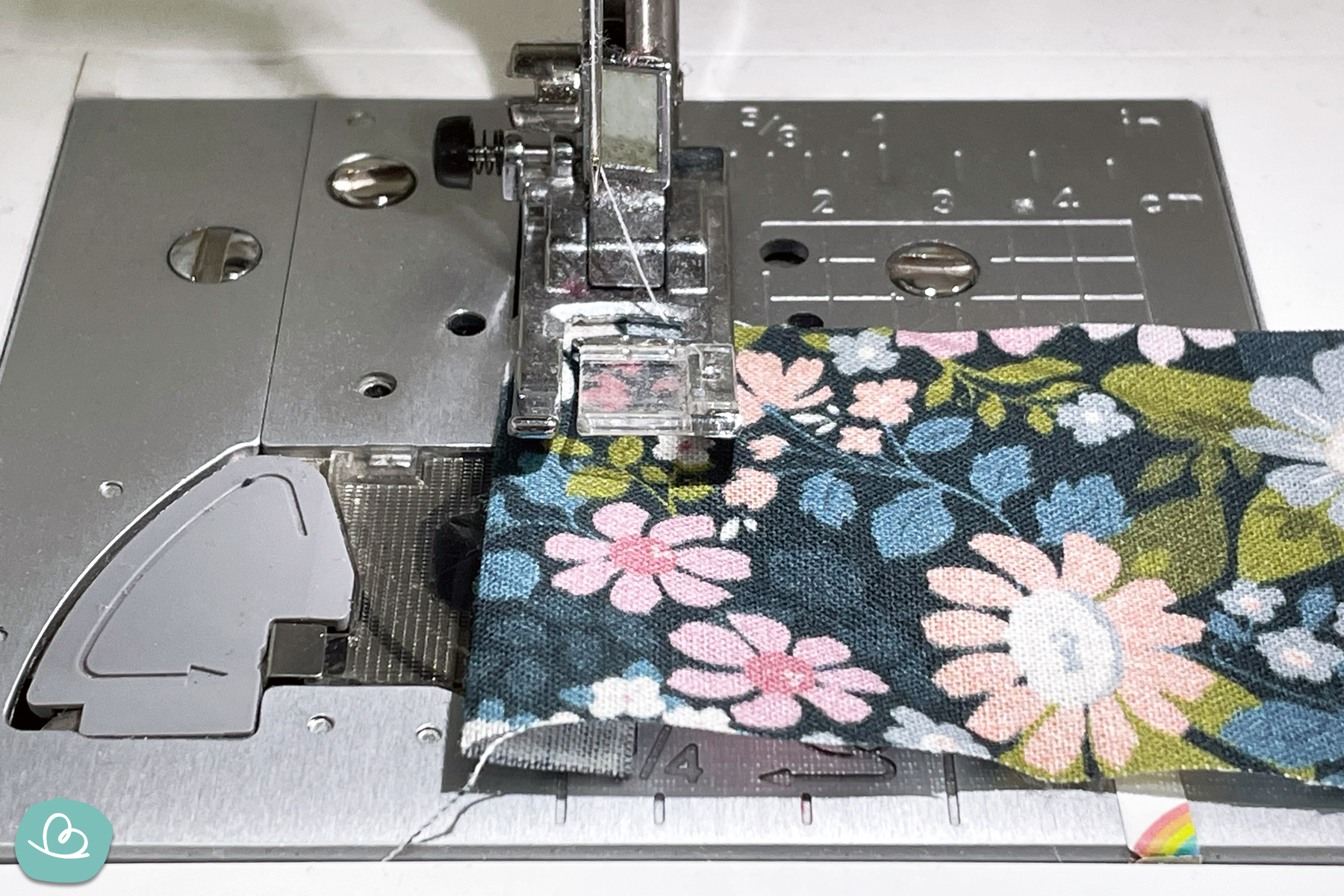 Nähen mit Nähmaschine