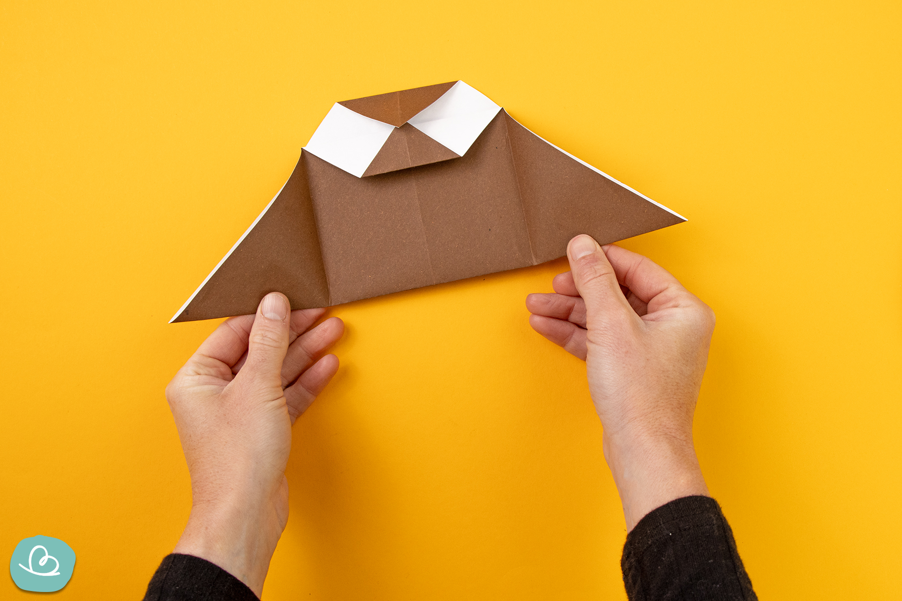 Eulen Flügel aus Papier falten
