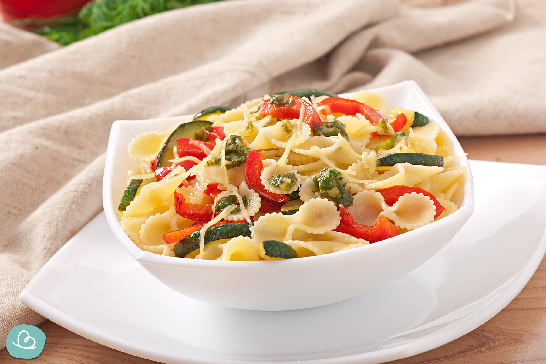 One-Pot-Nudeln mit Gemüse