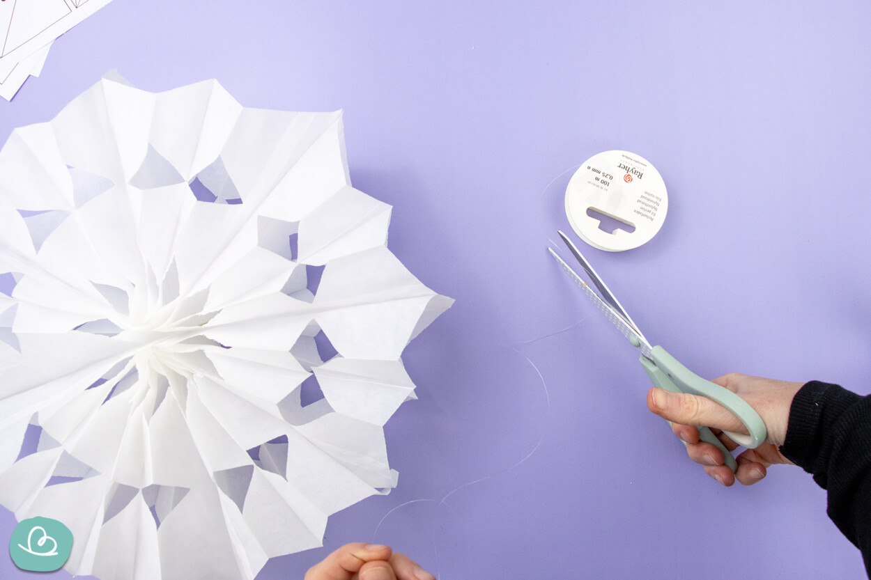 Angelschnur abschneiden