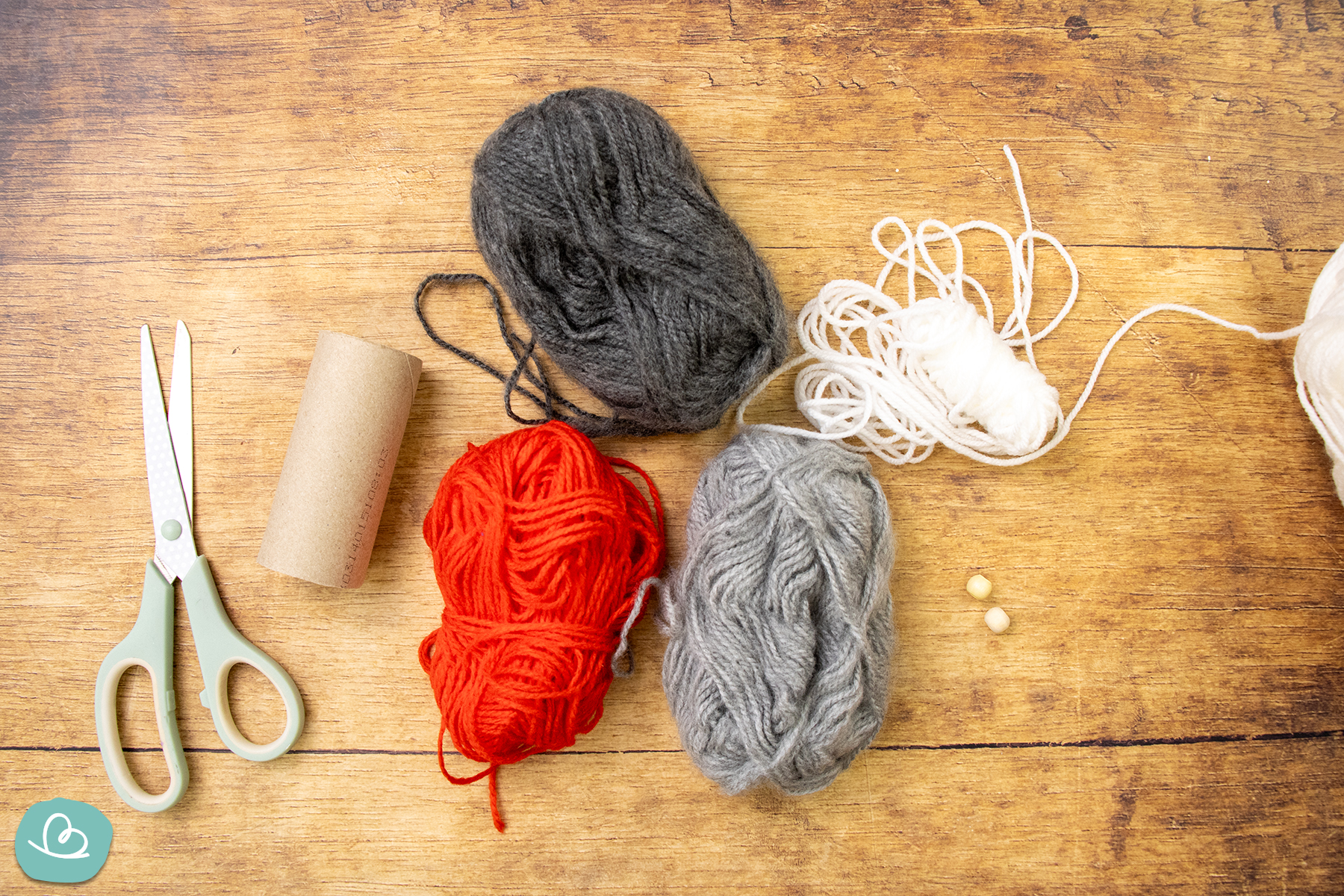 Weihanchtswichtel basteln - Material