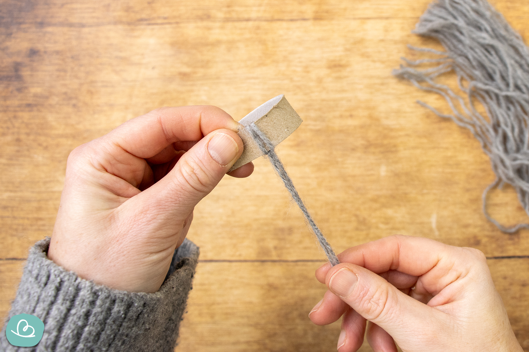 Wollfaden anknüpfen