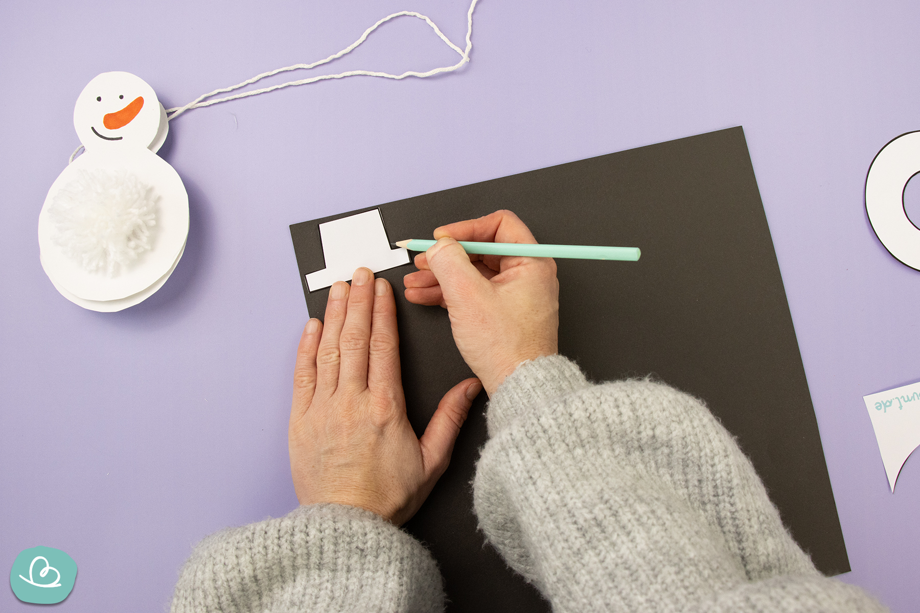 Hut Vorlage übertragen