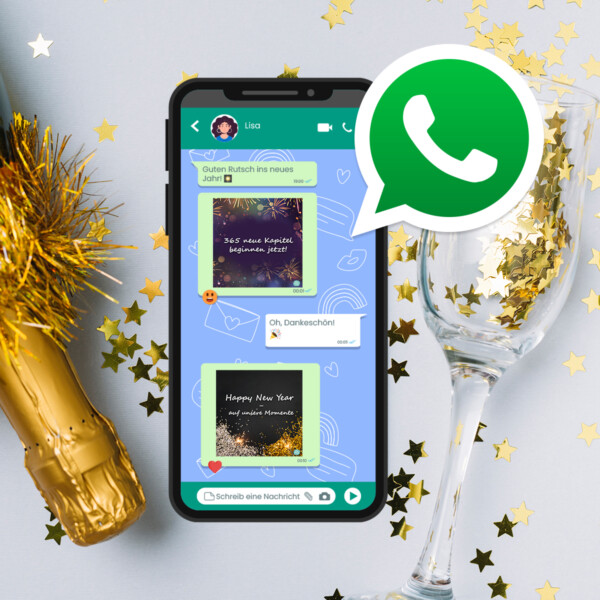 Silvester-Sprüche für WhatsApp