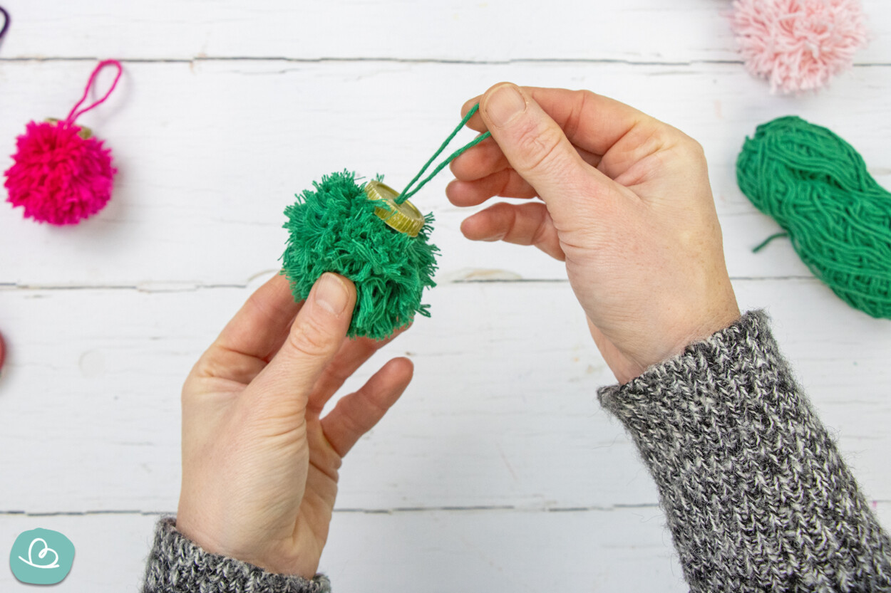 Weihnachtskugel basteln