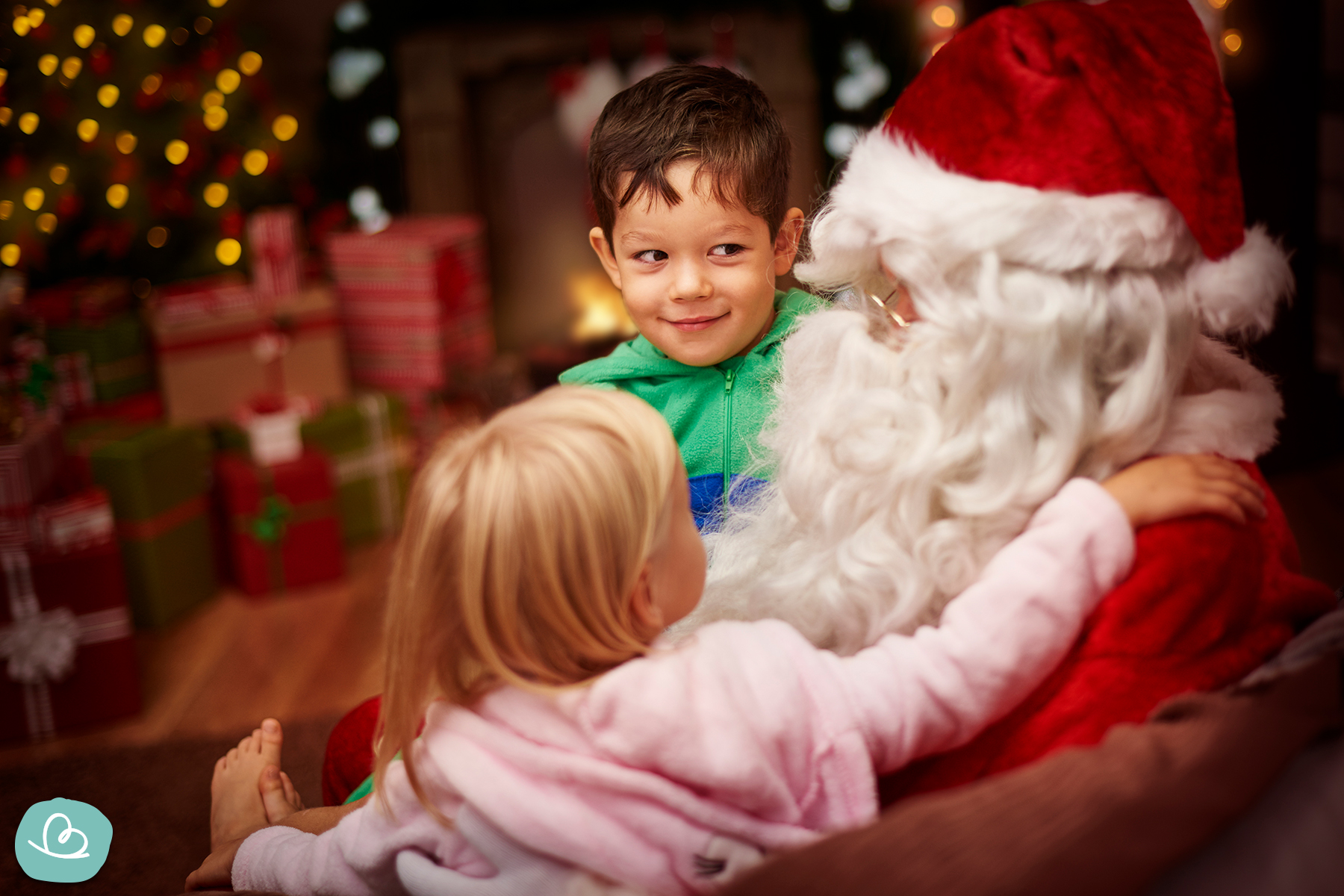 Weihnachtsreime für Kinder- Sprüche mit Weihnachtsmann